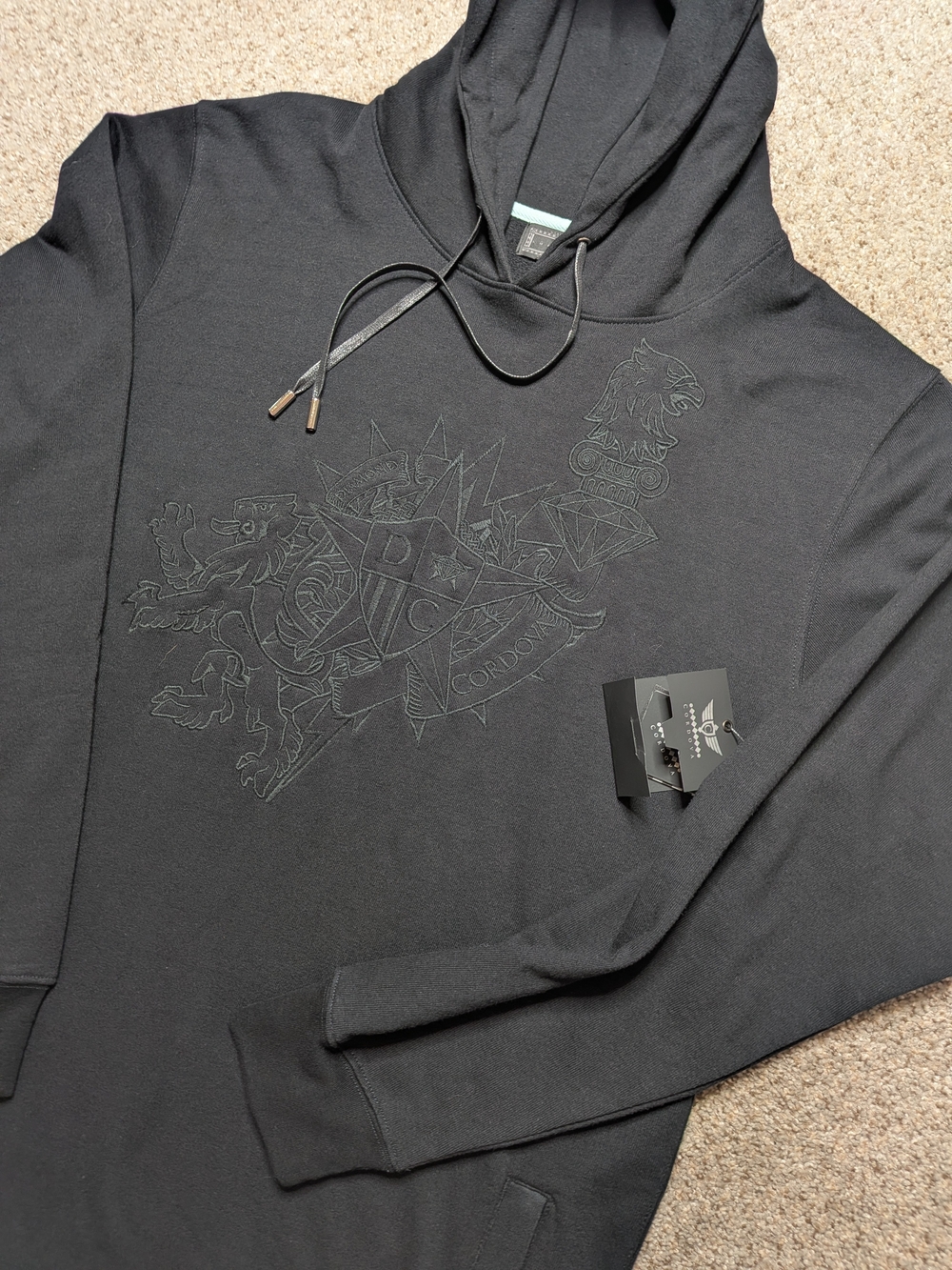 Diamond Supply Co Cordova Hoodie Black 2XL